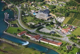 Hotel Loenfjord from a bird's eye view